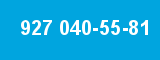 927 040-55-81